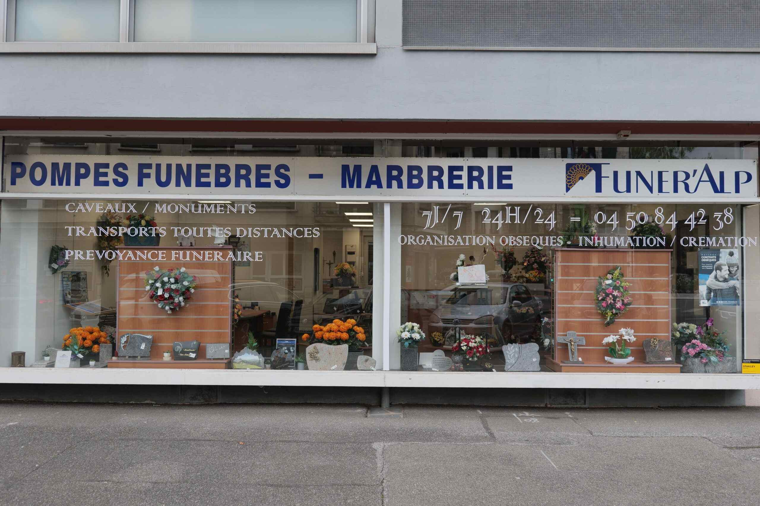 Photo - Pompes Funebres - Marbrerie Funeralp - Annemasse