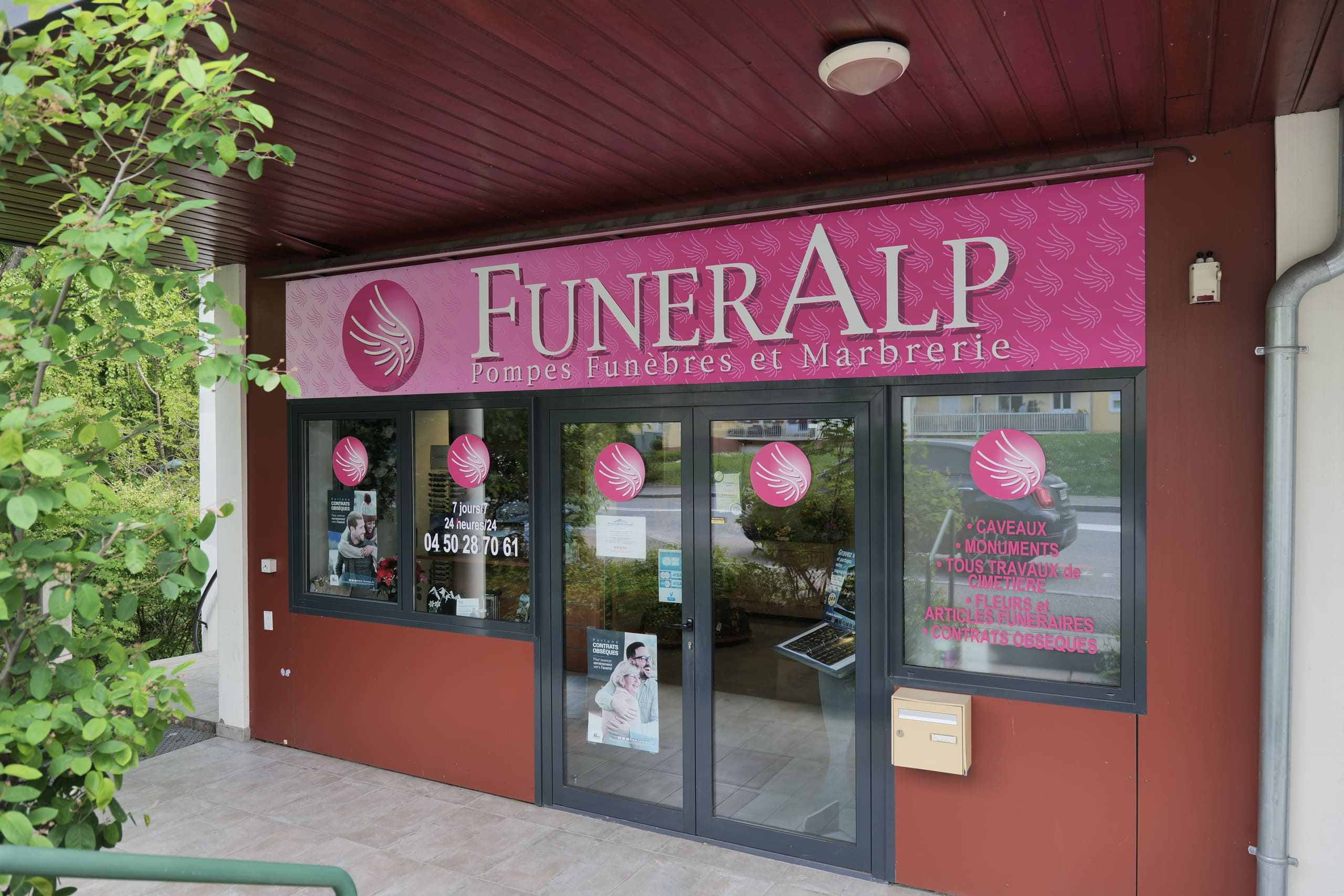 Photo - Pompes Funèbres - Marbrerie - Funeralp Gex
